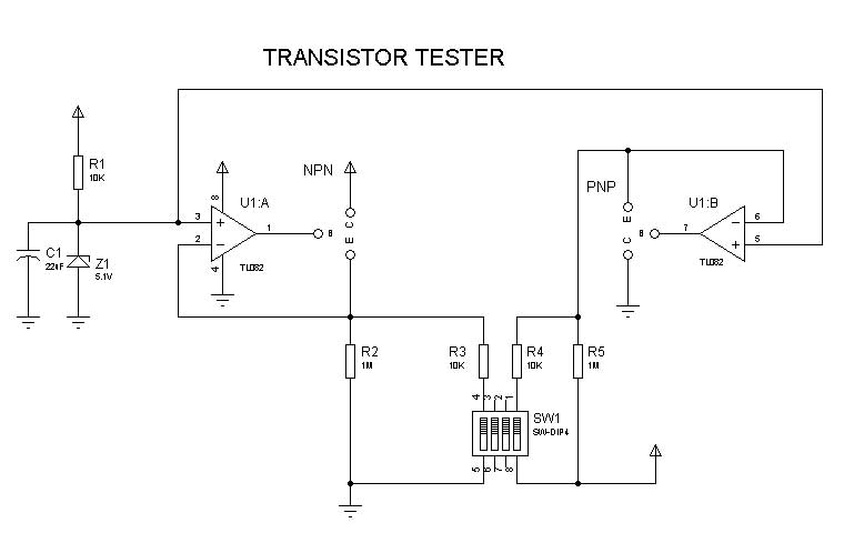 Транзистор тестер схема на atmega328